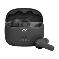 JBL Tune Beam - Black - True wireless Noise Cancelling earbuds - Hero